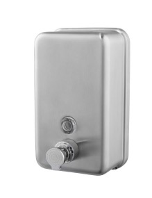 Foam Soap Dispensers,1100ml Stainless Steel Foam Soap Dispenser,Brushed wall-mounted foam soap dispenser,Commercial stainless steel foam soap dispenser,Foam soap dispenser for public toilet
