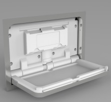 Baby Changing Tables,Recessed Baby Changing Table,Horizontal Baby Changing Table,Recessed horizontal baby changing tables,Commercial Horizontal Baby Changing tables